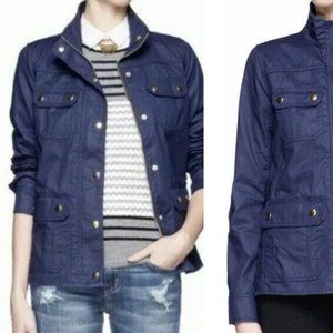 J Crew Downtown Field Jacket Navy